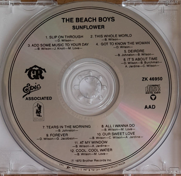 The Beach Boys : Sunflower (CD, Album, RE, RM, Pit)