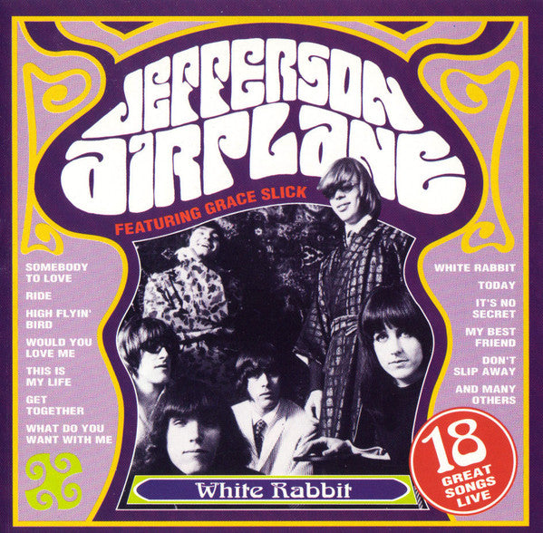 Jefferson Airplane Featuring Grace Slick : White Rabbit (CD, Comp)