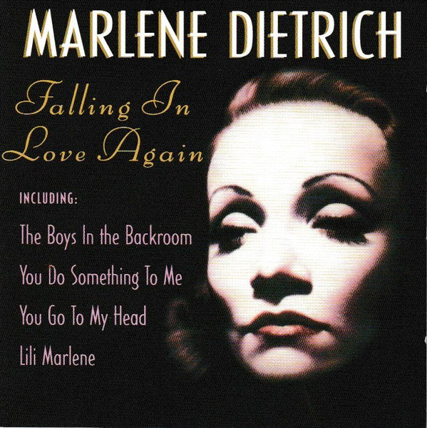 Marlene Dietrich : Falling In Love Again (CD, Comp)