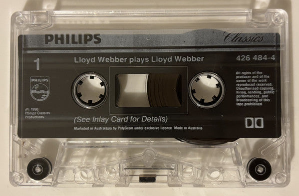 Julian Lloyd Webber : Lloyd Webber Plays Lloyd Webber (Cass, Album)