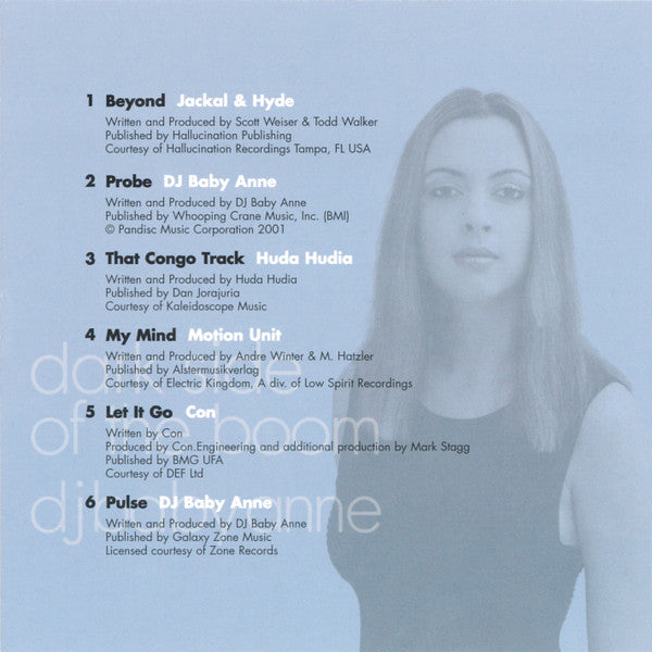 DJ Baby Anne : Dark Side Of The Boom (CD, Mixed)