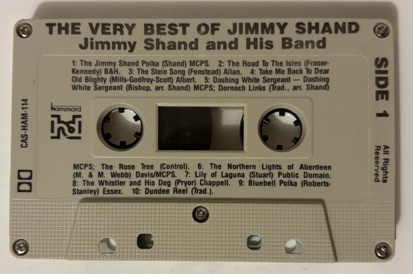 Jimmy Shand : The Very Best Of Jimmy Shand And His Band (Cass, Comp)