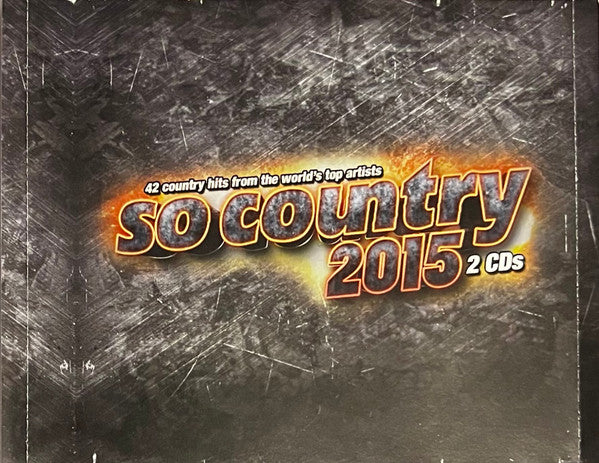 Various : So Country 2015 (2xCD, Comp)