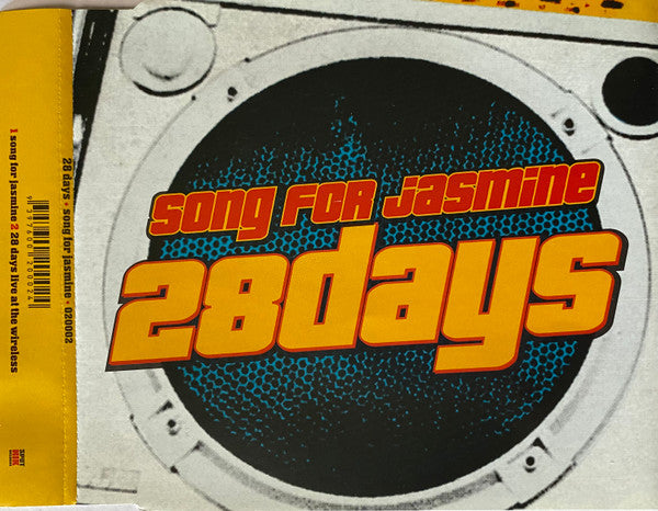 28 Days : Song For Jasmine (CD, Single)