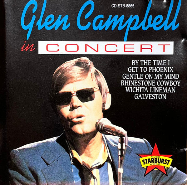 Glen Campbell : In Concert (CD, Album)