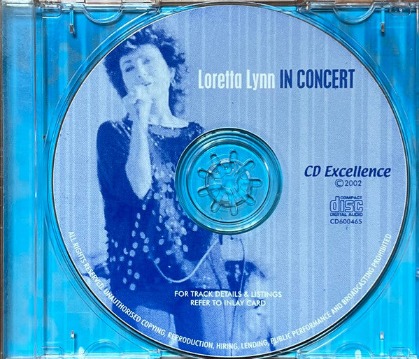 Loretta Lynn : In Concert (CD, Comp, RE)