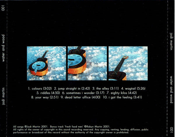 Jodi Martin : Water And Wood (CD, Album)