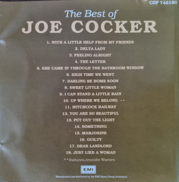 Joe Cocker : The Best Of Joe Cocker (CD, Comp)