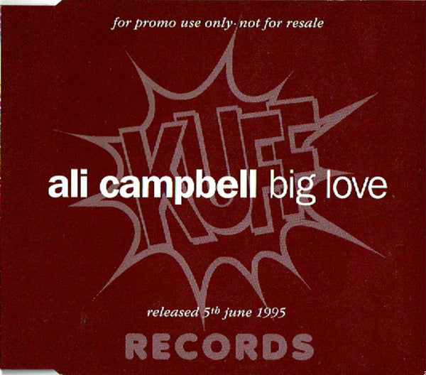 Ali Campbell : Big Love (CD, Album, Promo)