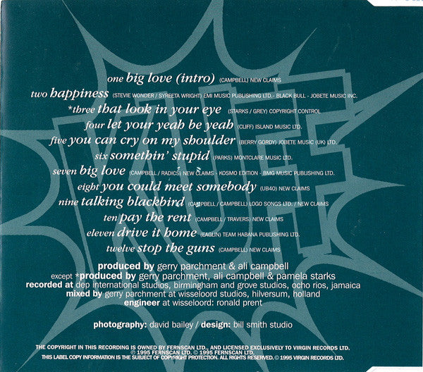 Ali Campbell : Big Love (CD, Album, Promo)