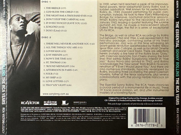 Sonny Rollins : The Essential Sonny Rollins (2xCD, Comp)