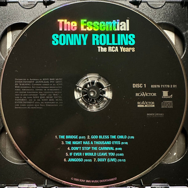 Sonny Rollins : The Essential Sonny Rollins (2xCD, Comp)