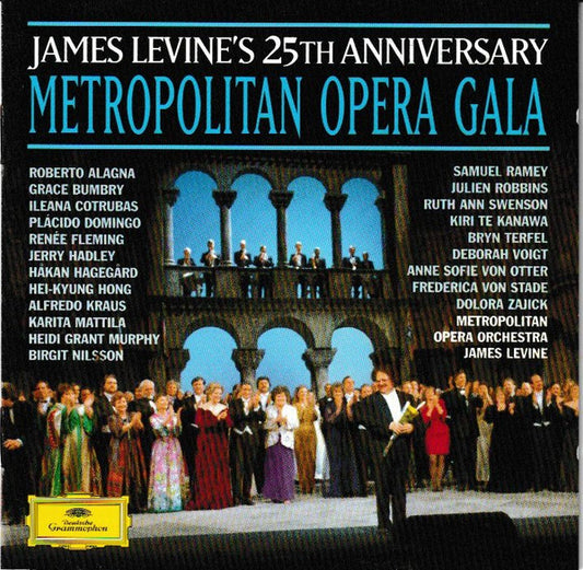 James Levine (2) : James Levine's 25th Anniversary Metropolotan Opera Gala (CD, Album)
