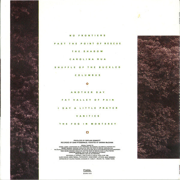 Mary Black : No Frontiers (CD, Album)