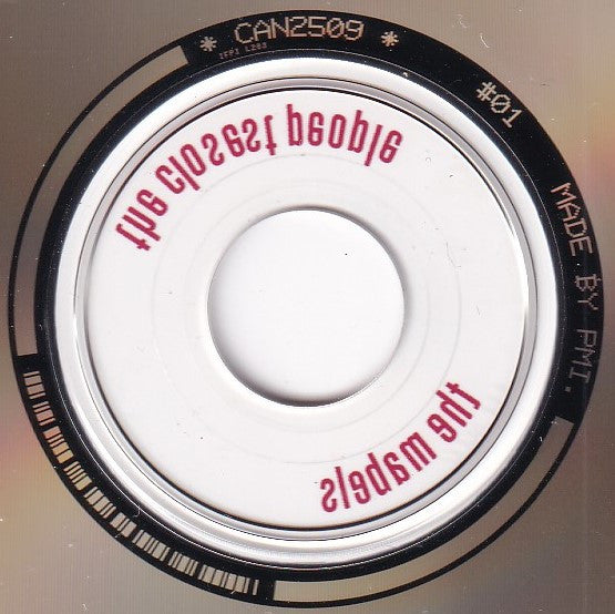 The Mabels : The Closest People (CD, Album)