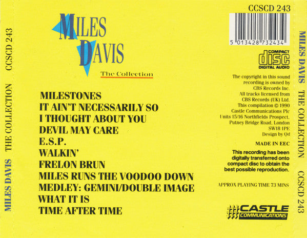 Miles Davis : The Collection (CD, Comp)
