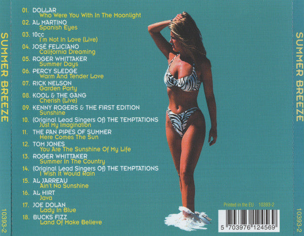 Various : Summer Breeze (18 Cool Hits For Hot Summer Days) (CD, Comp)