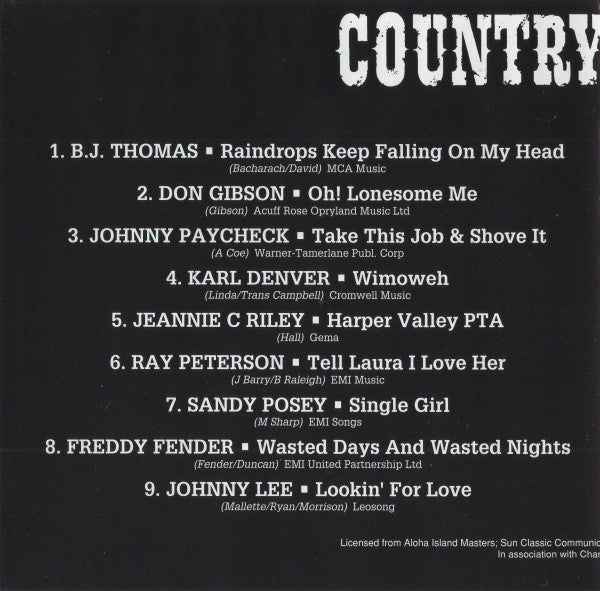 Various : Country Gold (CD, Comp)
