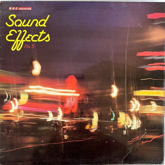 No Artist : Sound Effects No. 5 (LP, Mono, RE)
