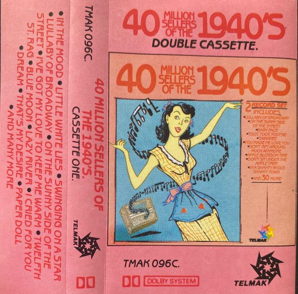 Various : 40 Million Sellers Of The 1940's (Cass, Comp)