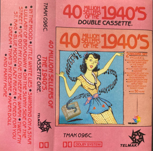 Various : 40 Million Sellers Of The 1940's (Cass, Comp)