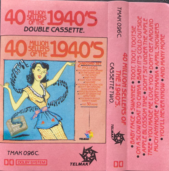 Various : 40 Million Sellers Of The 1940's (Cass, Comp)