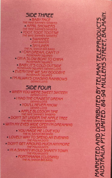 Various : 40 Million Sellers Of The 1940's (Cass, Comp)