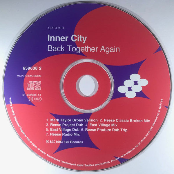 Inner City : Back Together Again (CD, Maxi)