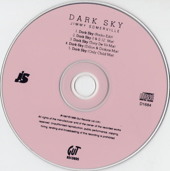 Jimmy Somerville : Dark Sky (CD, Maxi)