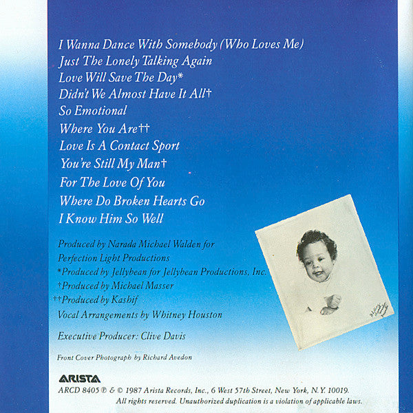 Whitney Houston : Whitney (CD, Album)