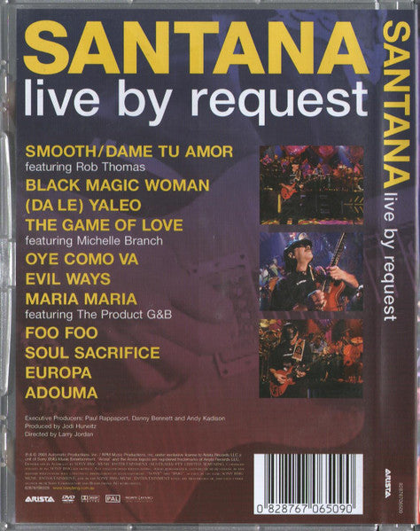 Santana : Live By Request (DVD-V, PAL)