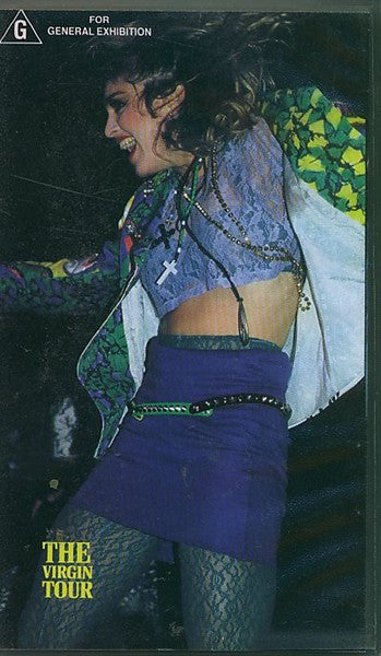 Madonna : The Virgin Tour Live (VHS, PAL)