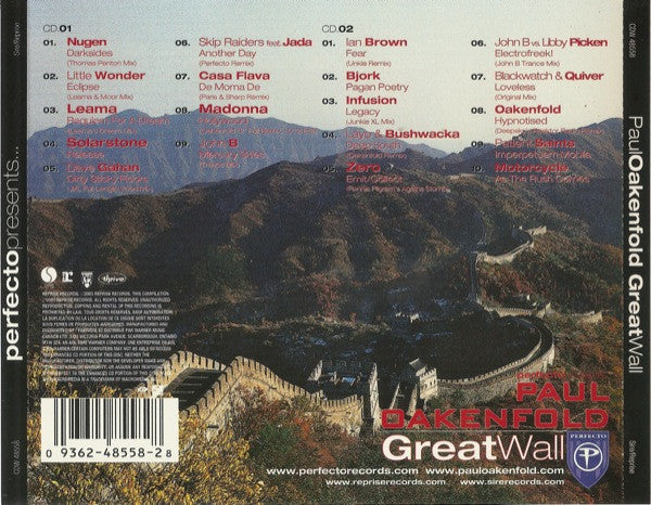 Paul Oakenfold : Perfecto Presents... Great Wall (2xCD, Comp, Enh, Mixed)