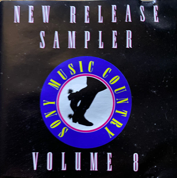 Various : Sony Music Country New Release Sampler Volume 8 (CD, Comp, Smplr)