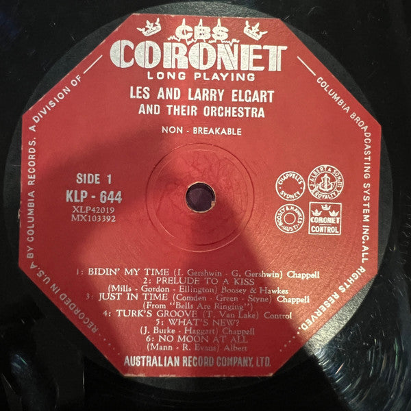 Les & Larry Elgart : Les & Larry Elgart And Their Orchestra (LP, Album, Mono)