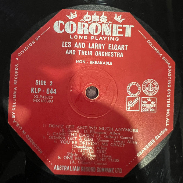 Les & Larry Elgart : Les & Larry Elgart And Their Orchestra (LP, Album, Mono)