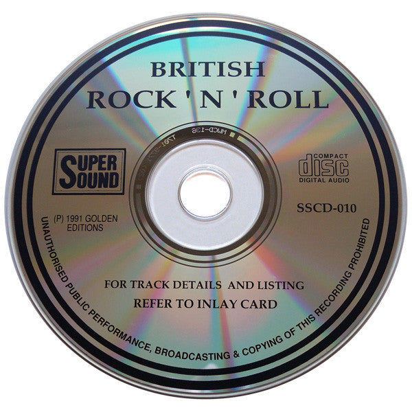 Various : British Rock 'n' Roll (25 Great Hits) (CD, Comp)