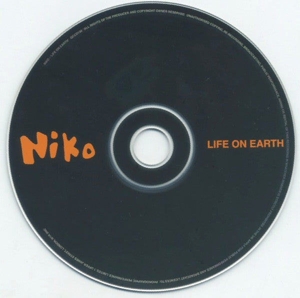 Niko : Life On Earth (CD, Album)