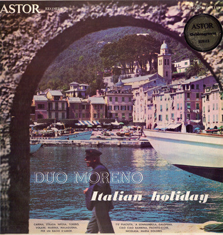 Duo Moreno : Italian Holiday (LP)