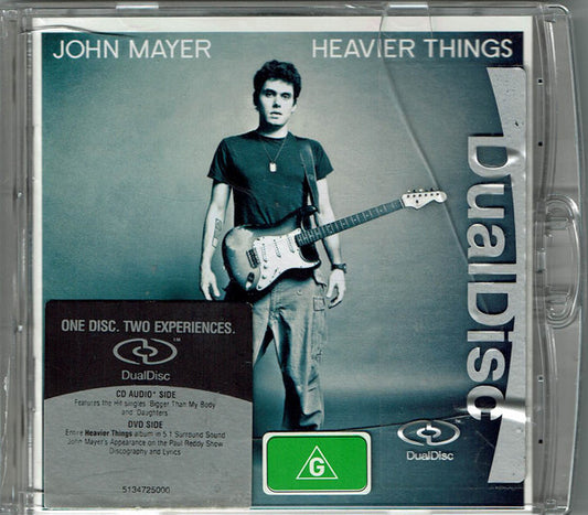 John Mayer : Heavier Things (Hybrid, DualDisc, Album, Multichannel)