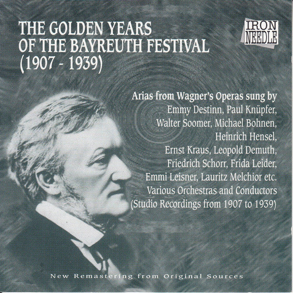 Various, Wagner* : The Golden Years Of The Bayreuth Festival (1907-1939) (CD, Comp, Mono, RM)