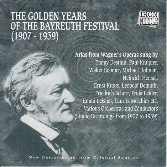 Various, Wagner* : The Golden Years Of The Bayreuth Festival (1907-1939) (CD, Comp, Mono, RM)