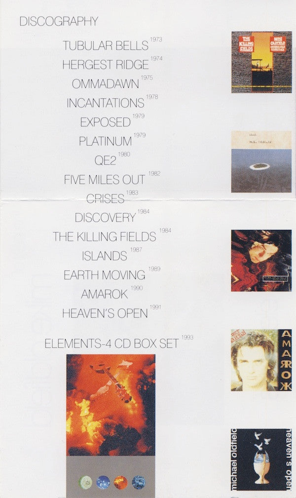 Mike Oldfield : The Best Of Mike Oldfield: Elements (CD, Comp, RP)