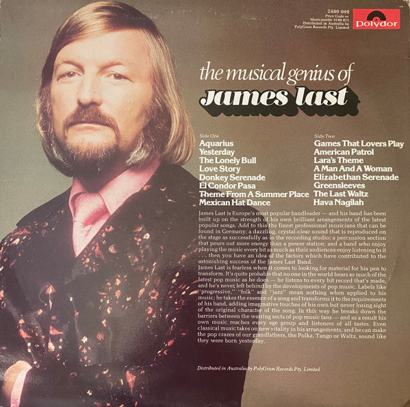 James Last : The Musical Genius Of James Last (LP, Comp, ARC)