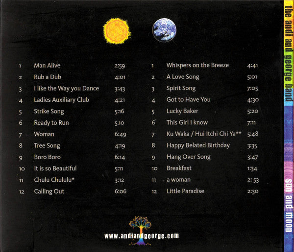 The Andi And George Band : Sun And Moon (2xCD, Album)