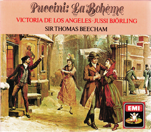 Giacomo Puccini - Victoria De Los Angeles, Jussi Björling, Sir Thomas Beecham : La Bohème (2xCD, Album, Mono, RE)
