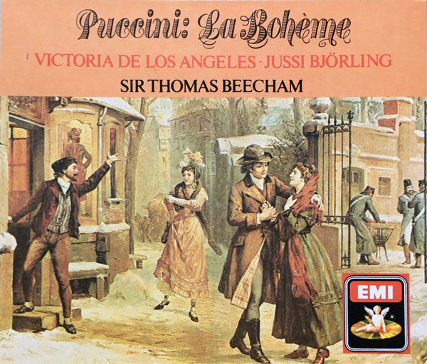 Giacomo Puccini - Victoria De Los Angeles, Jussi Björling, Sir Thomas Beecham : La Bohème (2xCD, Album, Mono, RE)