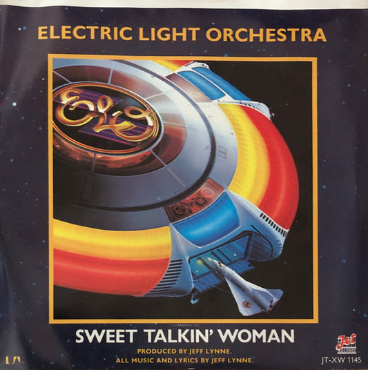 Electric Light Orchestra : Sweet Talkin' Woman (7", Single, Styrene, Pur)