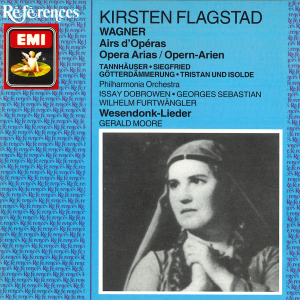 Wagner* - Kirsten Flagstad : Opera Arias / Airs D'Opéras - Wesendonck-Lieder (CD, Comp, RM)