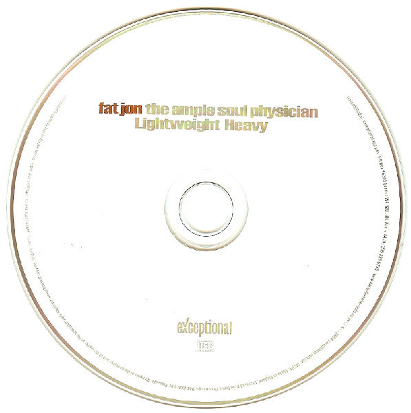 Fat Jon The Ample Soul Physician* : Lightweight Heavy (CD, Album)